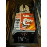 Box of Singles including Donna Allen, Metal Hammer