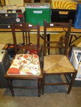 Arts & Crafts Bedroom Cahir and an Edwardian Bedroom Chair