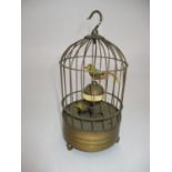 Birds in a Cage Clock