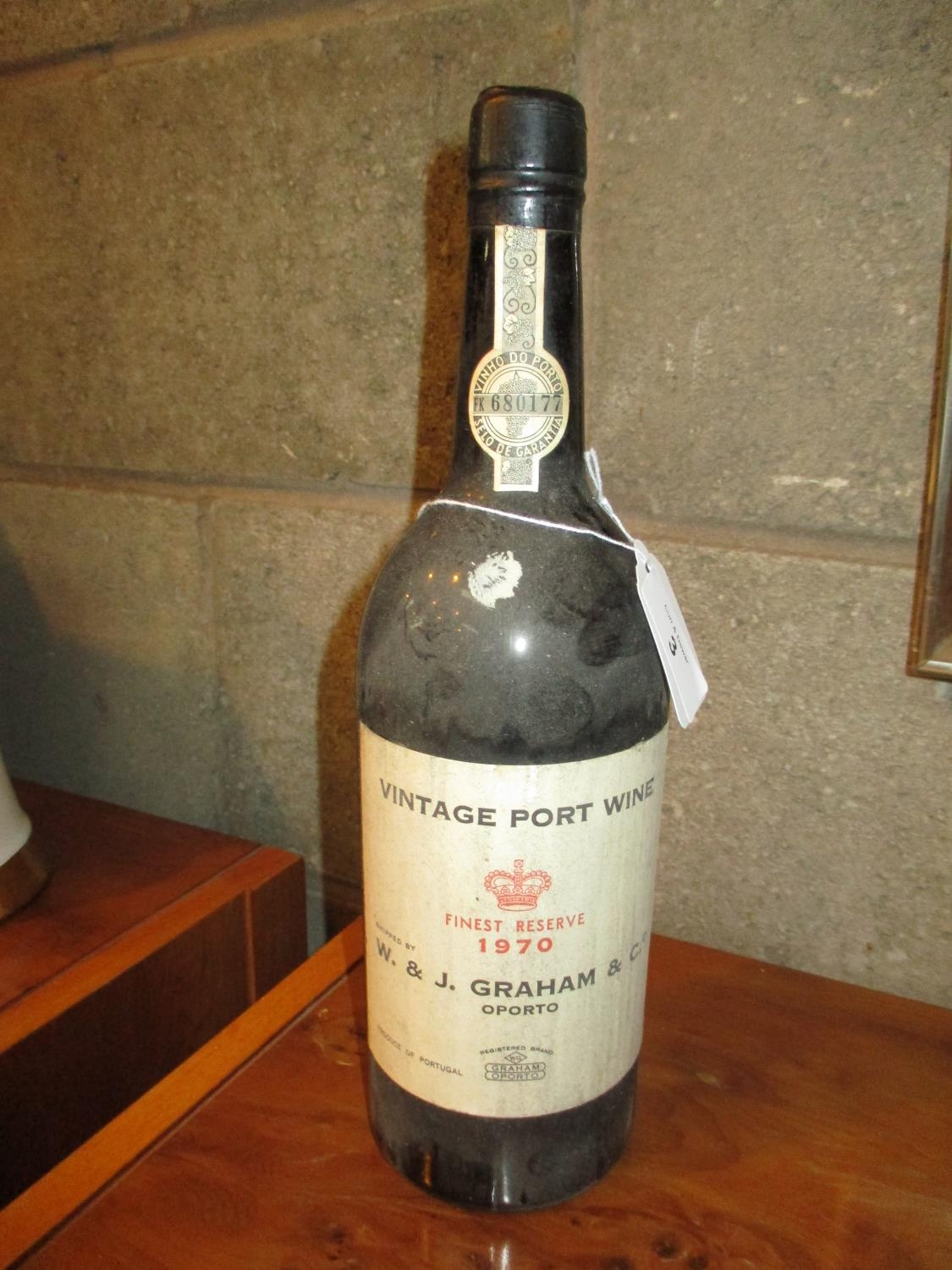 W & J Graham and Co 1970 Vintage Port