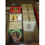 Box of Singles including Petula Clark, Modern Romance