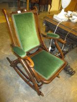 Victorian Folding Rocking Chair