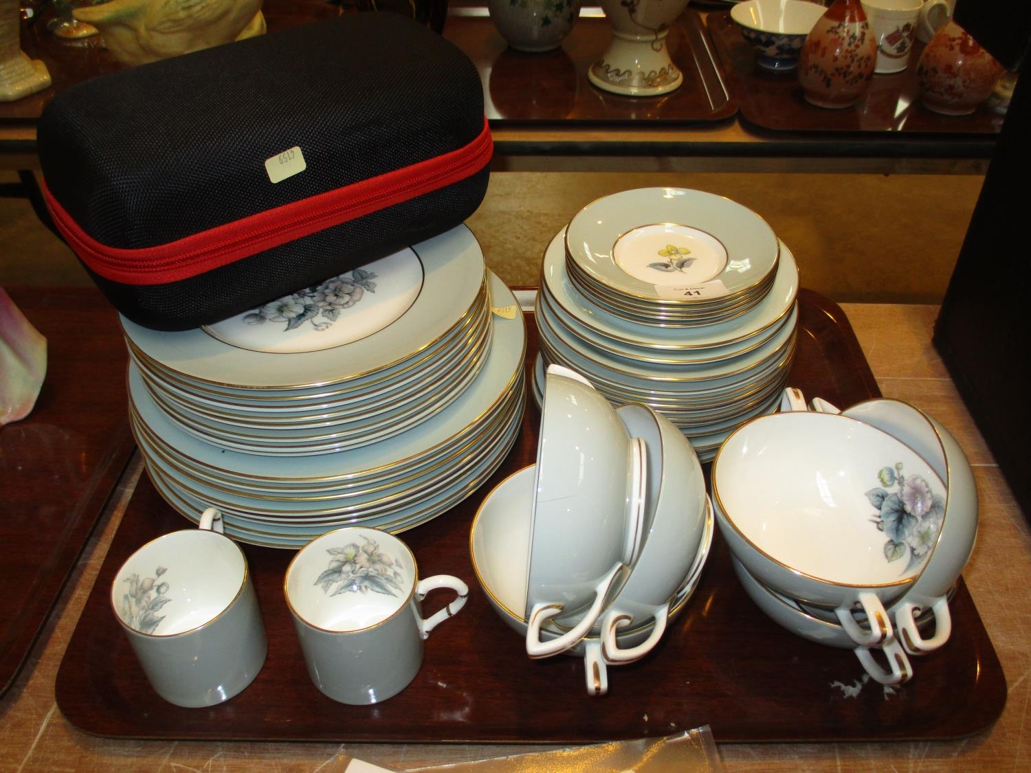Royal Worcester Woodlands Dinner China, 43 pieces, along with a Jump Starter