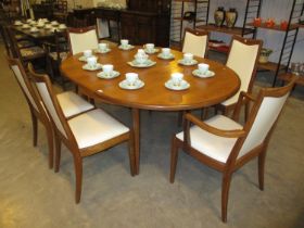 G Plan Teak Extending Dining Table with 6 Chairs