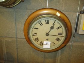 Victorian Circular Dial Wall Clock