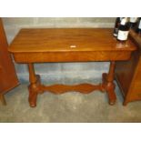 Victorian Mahogany Side Table, 105x48cm