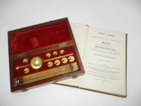 Sikes Hydrometer with Book