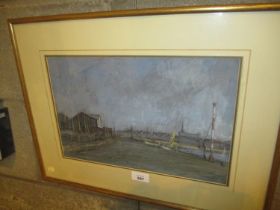 Andrew Neilson, Watercolour, Stannergate, 23x36cm