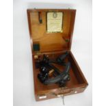 Cased Hezzanith Sextant No. Y350