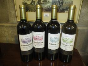 Four Bottles - Le Grand Chai Montague Saint Emillion 2012, Cotes de Bordeaux 2011, Bordeaux