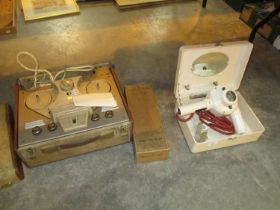 Reel to Reel Tape Player, Flex-A-Tone Musical Instrument and Ormond Hair Dryer
