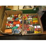 Two Boxes of Dinky and Corgi Vehicles