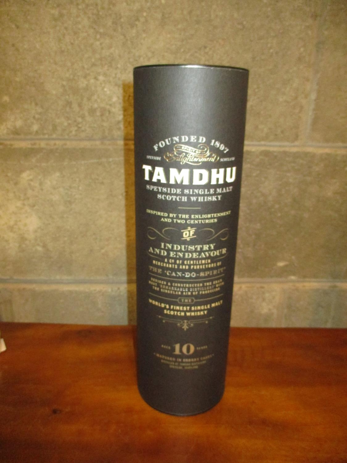 Tamdhu 10 Years Old Speyside Single Malt Whisky Industry and Endeavour The Can Do Spirit
