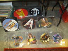 Record Case with Picture Discs