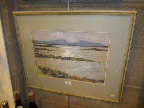 AW Morrison, Pastels, Hoy Orkney, 31x45cm
