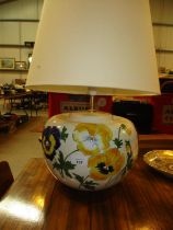 Decorative Pottery Lamp