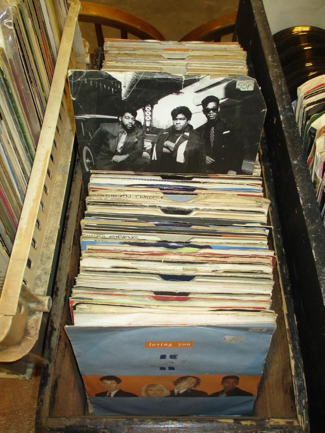 Box of Singles including Paul McCartney, Shakin Stevens