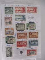 Stamps - 5 Club Books of Mostly K.G.6. Commonwealth Stamps, £400 plus Selling Value Left