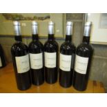 Five Bottles Imaginacio by Masperla Priorat 2010