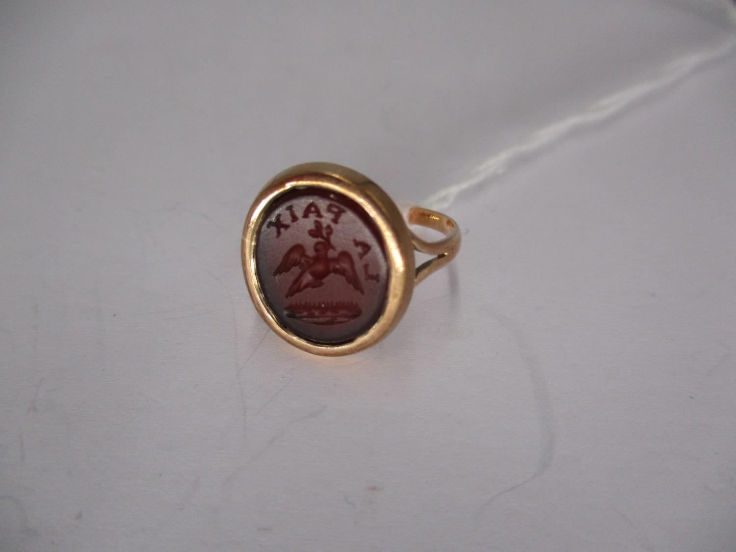 Gold Seal Ring, 2.31g, Size I