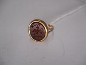 Gold Seal Ring, 2.31g, Size I