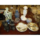 Spode Figure of Daniel by Pauline Shone, Wedgwood and Other Ceramics etc