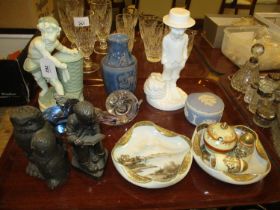 Spode Figure of Daniel by Pauline Shone, Wedgwood and Other Ceramics etc