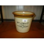 Wm Low & Co. Stoneware Crock, 18cm