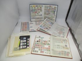 Stamps - British Commonwealth Albums with Loose Leaf Sheets