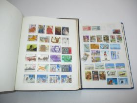 Two Well Filled Albums of Stamps - Great Britain and Commonwealth
