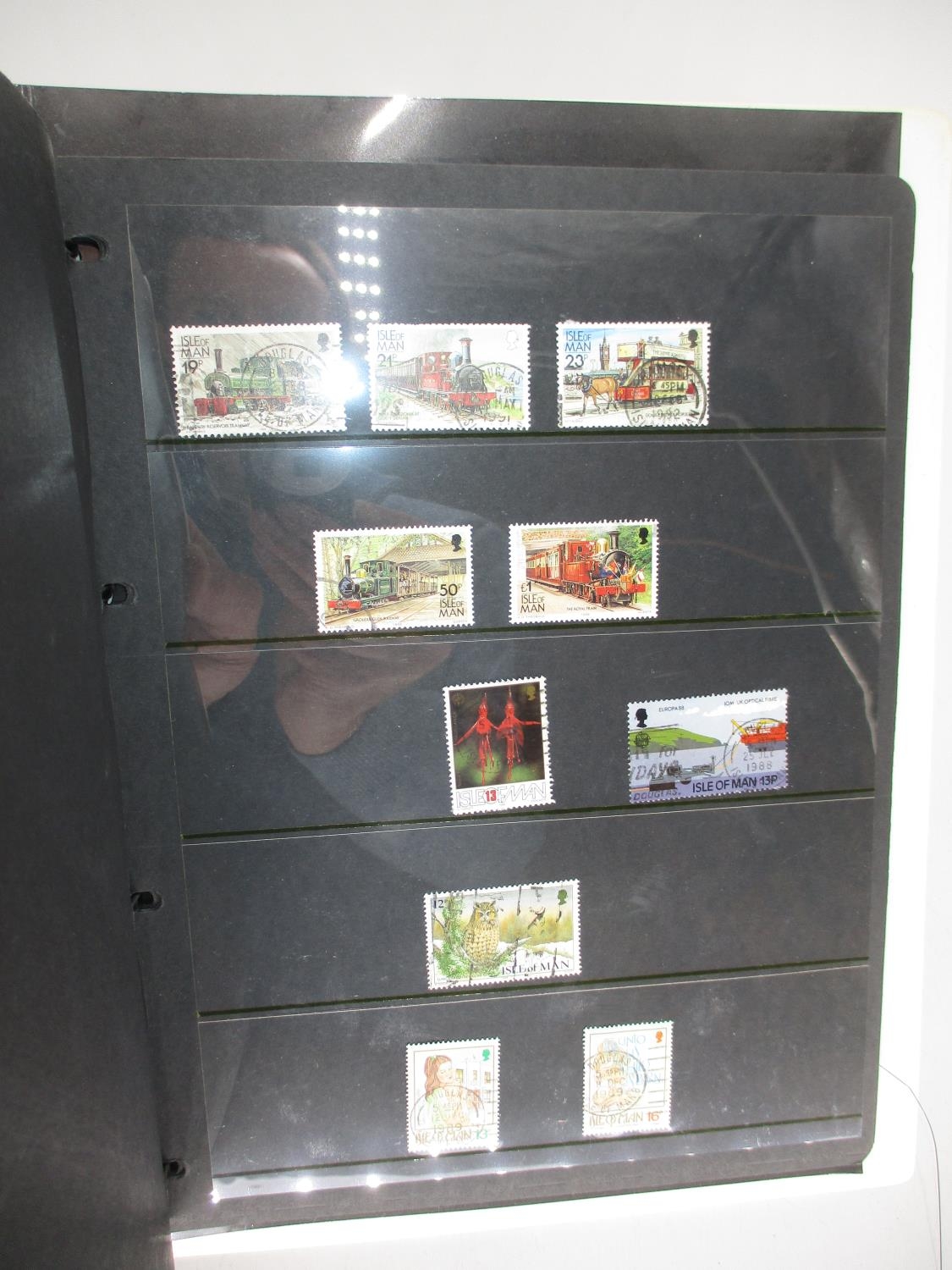 Album of Isle of Man Stamps