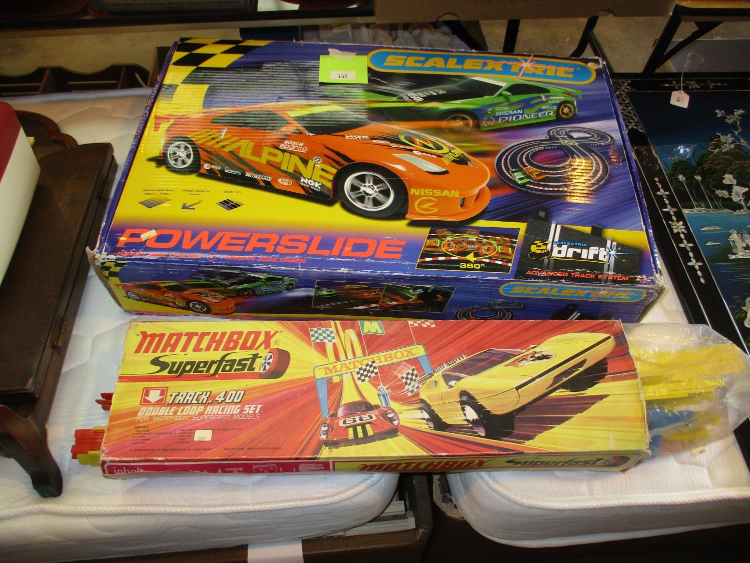 Scalextric Power Slide and Matchbox Superfast