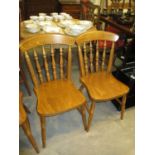 Set of 6 Victorian Style Kitchen Chairs