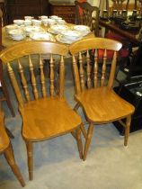 Set of 6 Victorian Style Kitchen Chairs