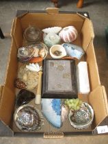 Box of Shells, Agates etc