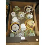 Box of Cabinet Cups and Saucers etc