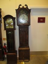 James Cameron Dundee 8 Day Mahogany Longcase Clock