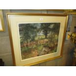 James McIntosh Patrick Signed Print Country Lane and Brook