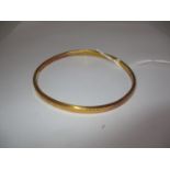 9c Gold Bangle, 5.07g