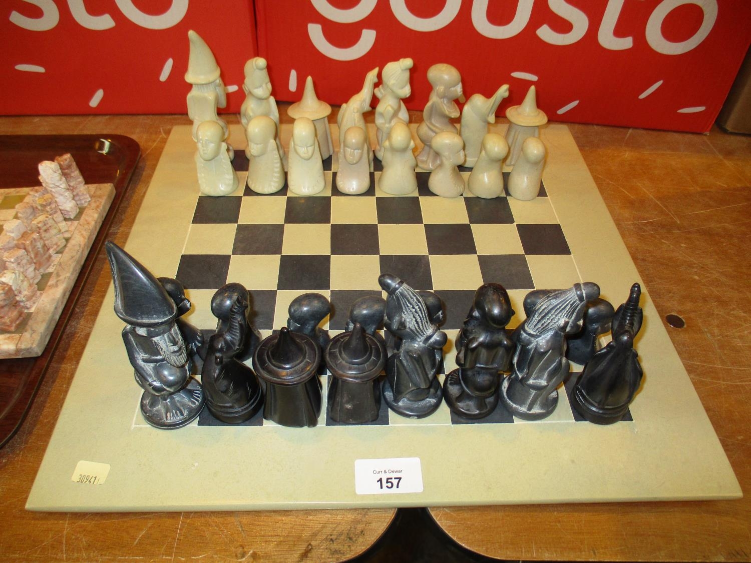 African Figure Chess Set