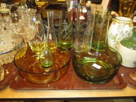 Caithness and Gleneagles Glasswares etc