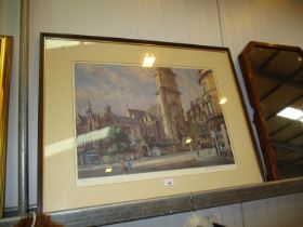 James McIntosh Patrick Signed Print of St. Pauls Dundee 94/750