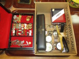 Cufflinks, Watches and Penknives