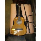 Jose Ferrer 5208B Acoustic Guitar with Stand