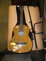 Jose Ferrer 5208B Acoustic Guitar with Stand