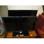 Samsung and Panasonic TVs, one power cable, one remote