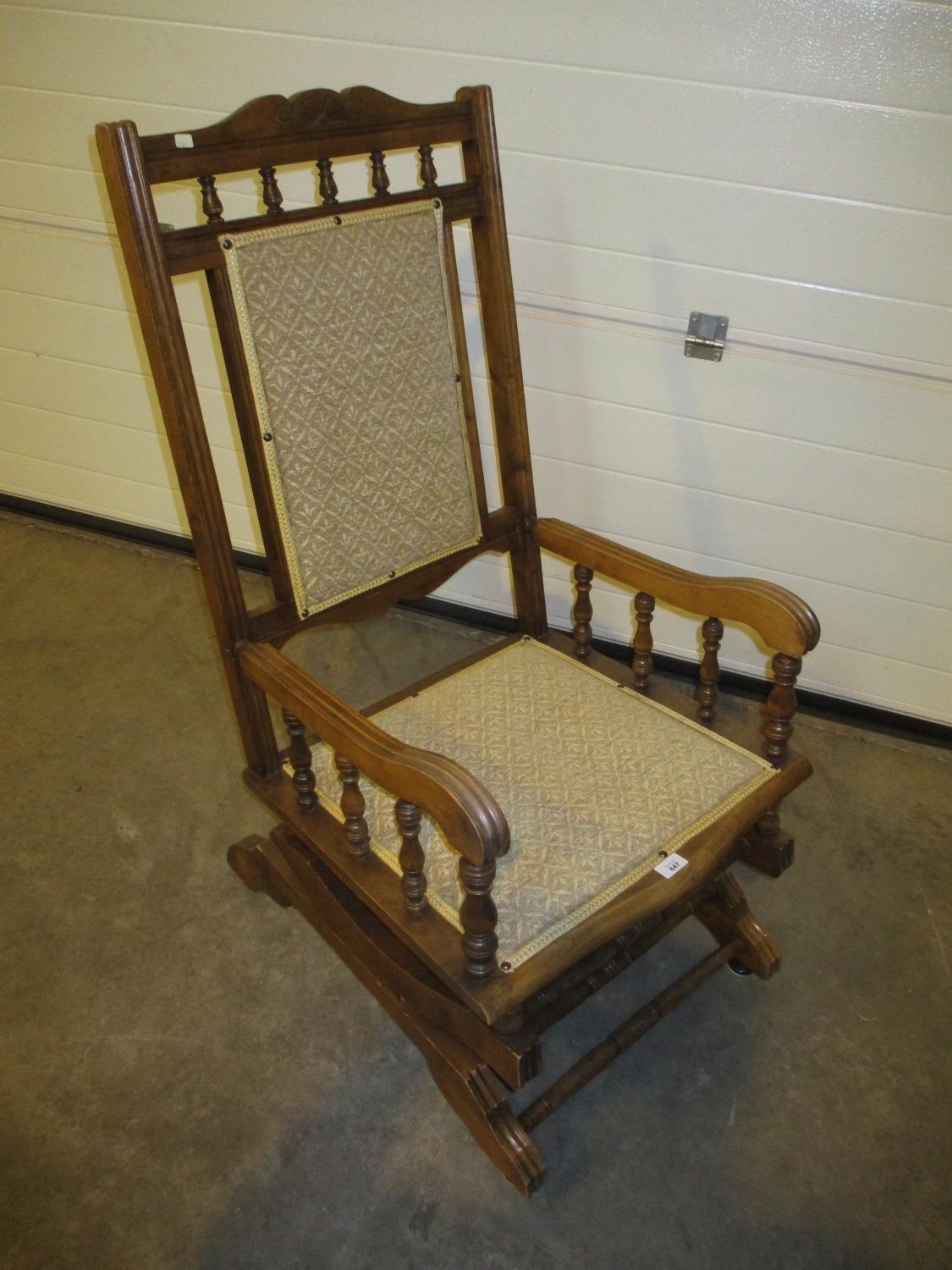 Victorian American Rocking Chair