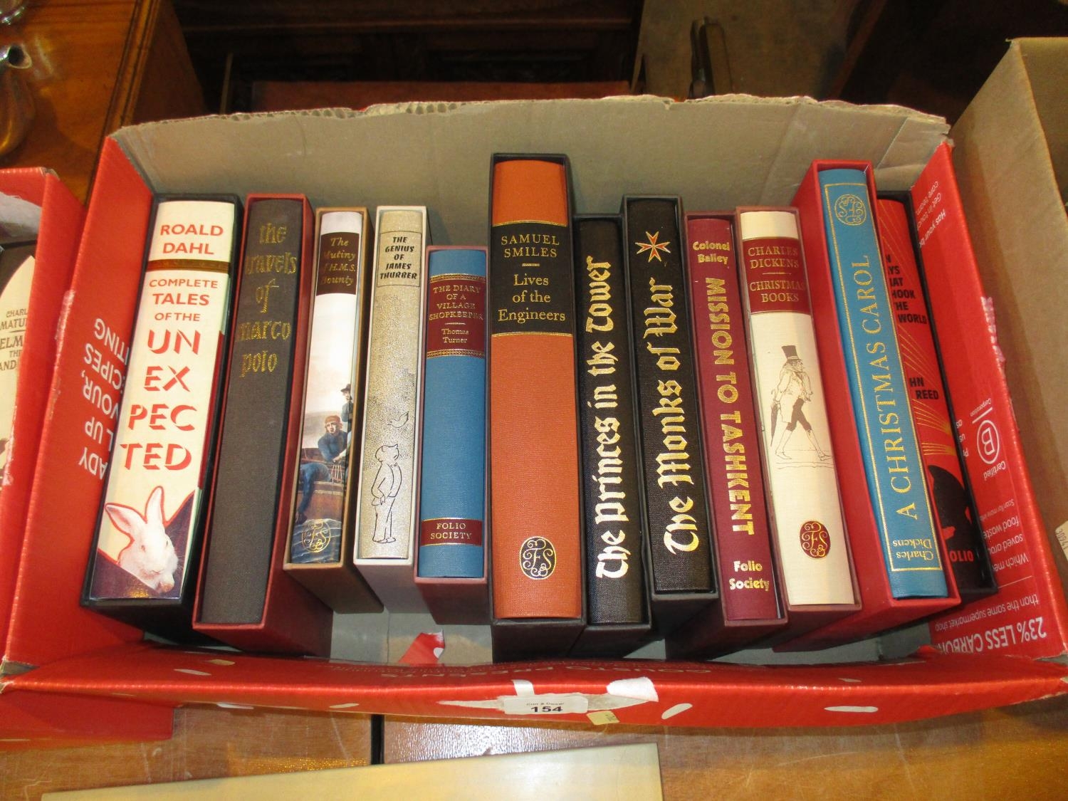 Twelve Folio Society Books