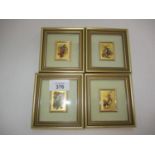 Oro Foglia, 4 Miniature Clown Pictures