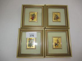 Oro Foglia, 4 Miniature Clown Pictures